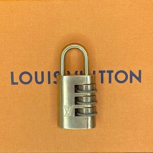 Louis Vuitton Lock! Vintage Collector Piece! LV Dial Combination Lock With COA!